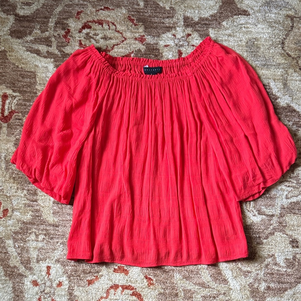Sanctuary Vibrant Red Blouse